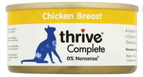 THRIVE Hühnchenbrust 75g Cat Complete Hühnchenbrust