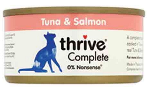 THRIVE Thunfischfilet & Lachs 75g Cat Complete 